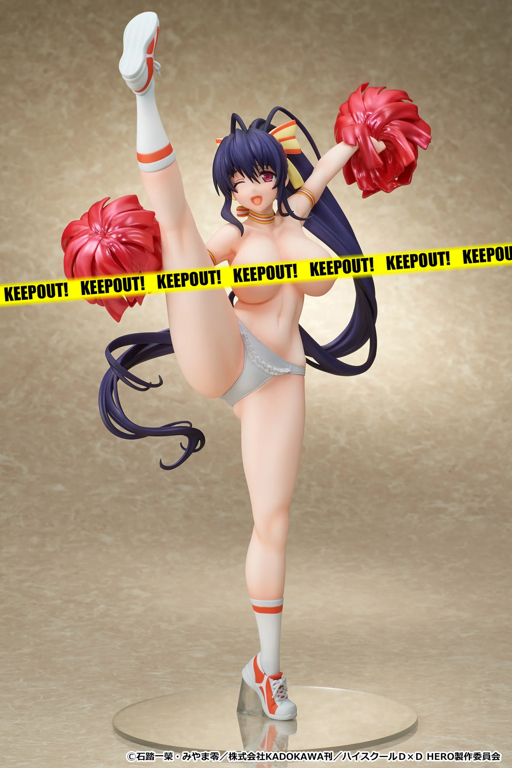 Figurine Akeno Himejima Ver. Cheerleader de High School DxD HERO par MuseMolds